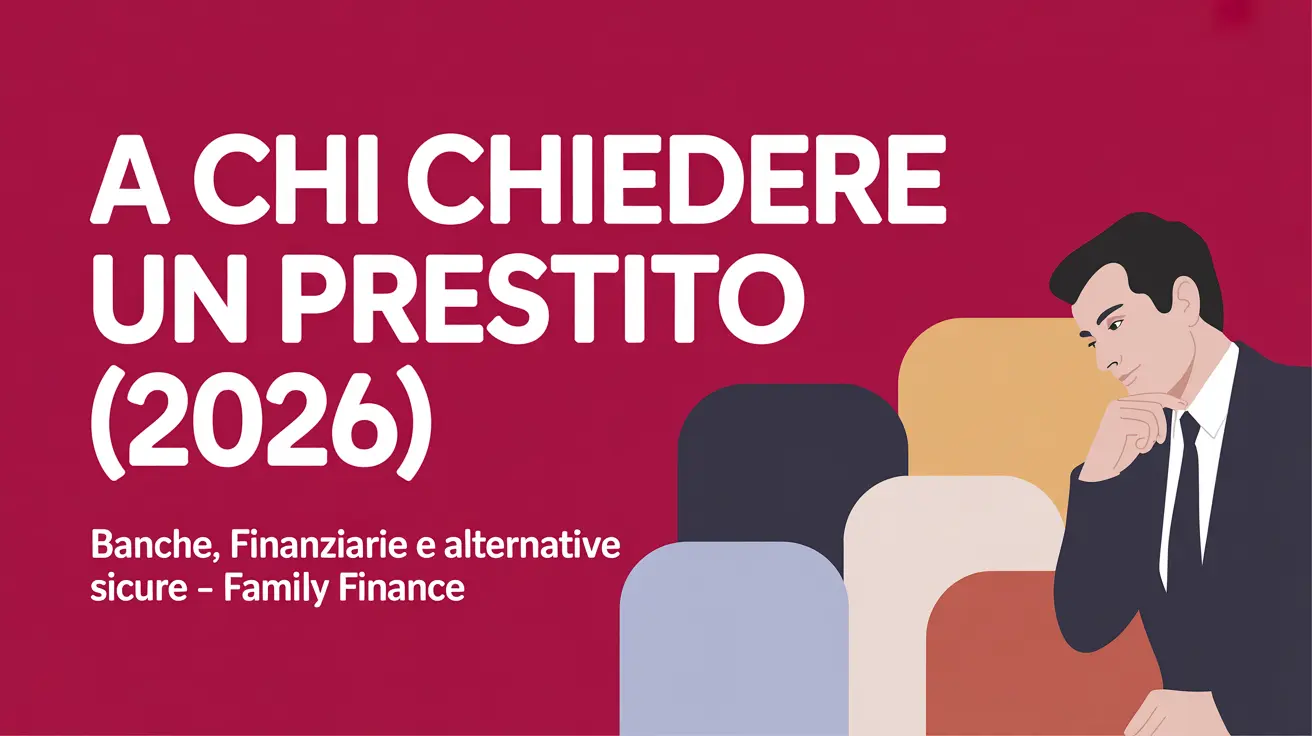 A chi richiedere un prestito