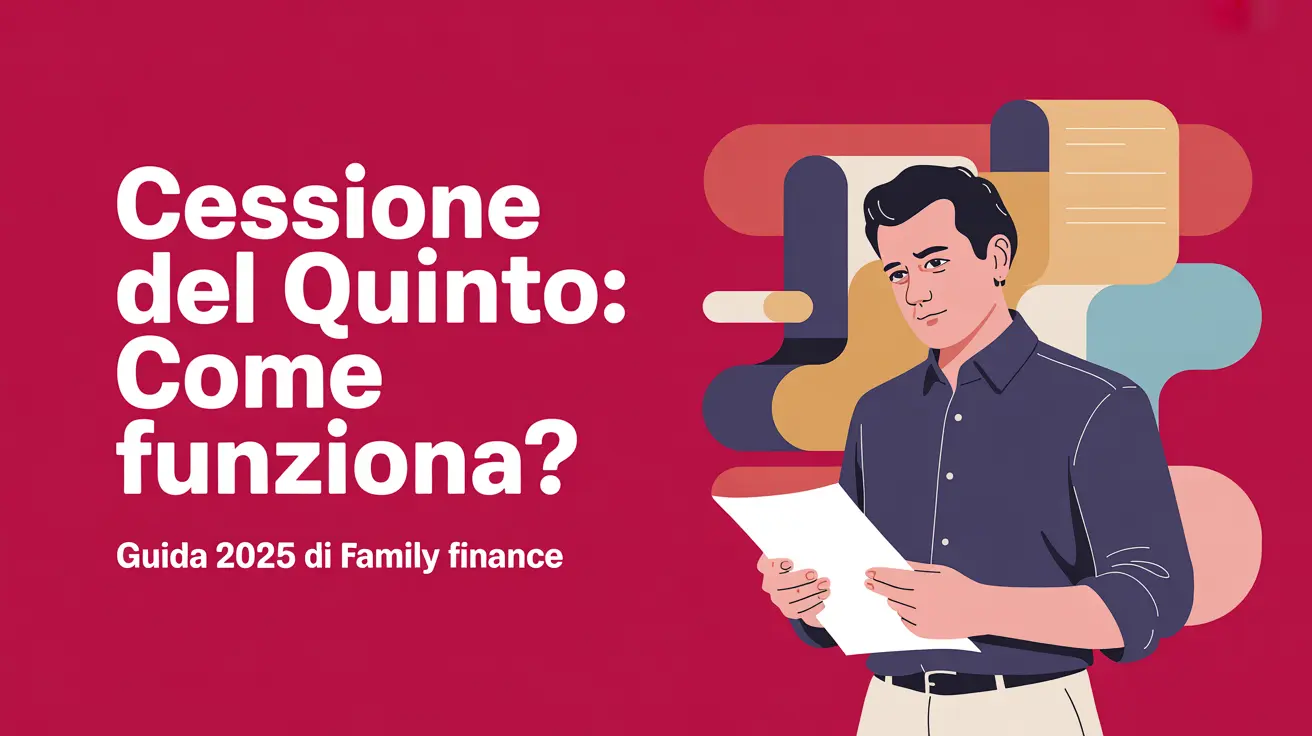 Cessione del quinto: come funziona