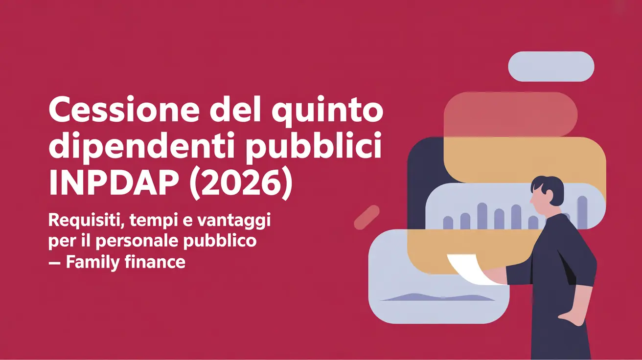 Cessione del quinto per dipendenti pubblici ex INPDAP