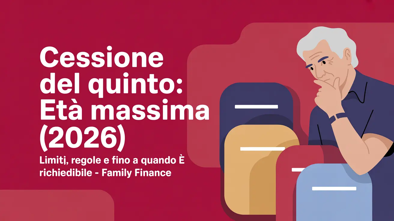 Età massima per richiedere la cessione del quinto