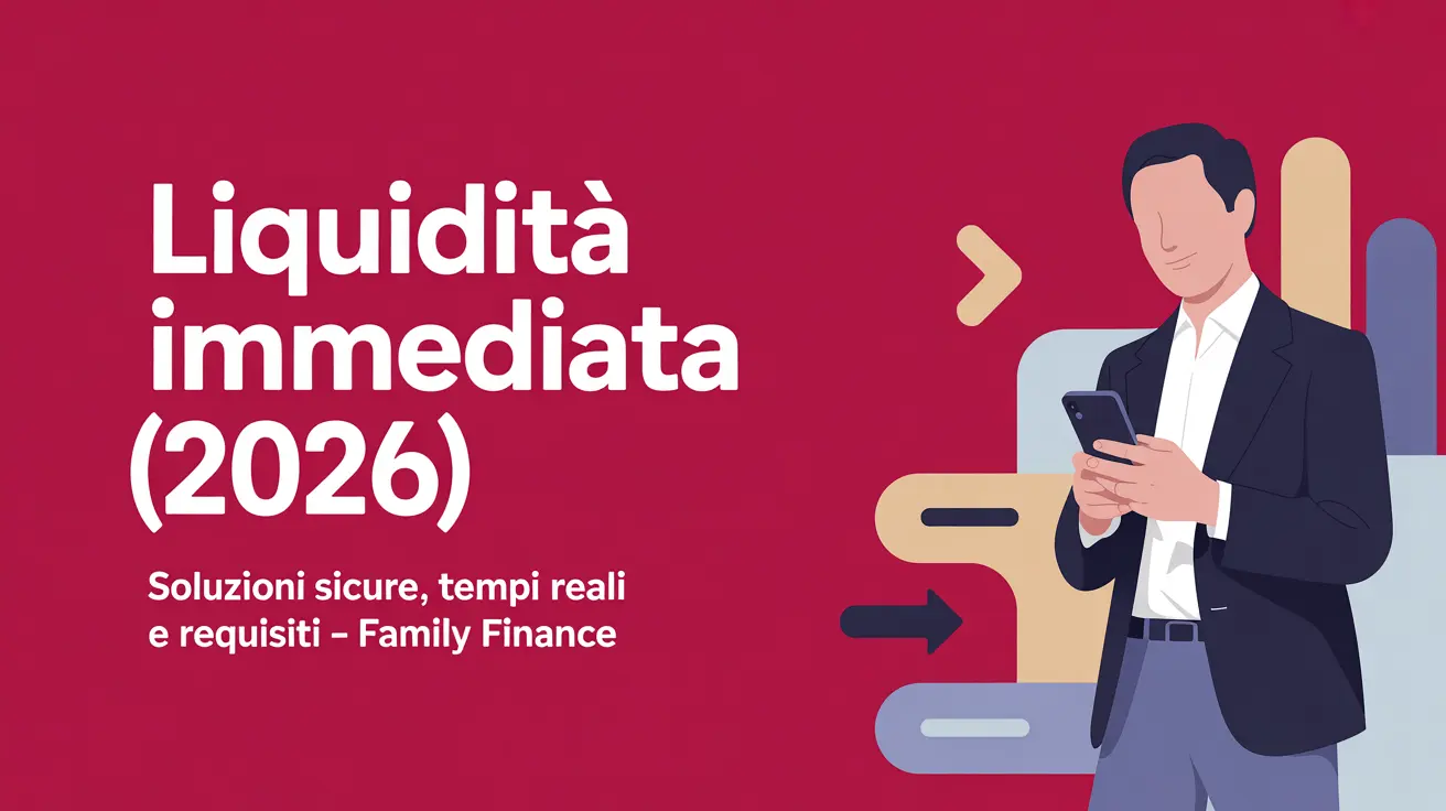 Guida alla liquidità immediata per privati