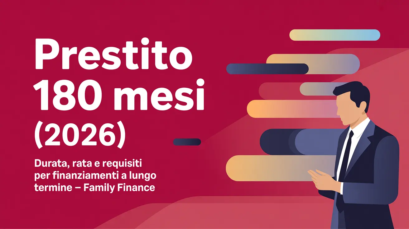 Prestito 180 mesi e alternative a 15 anni