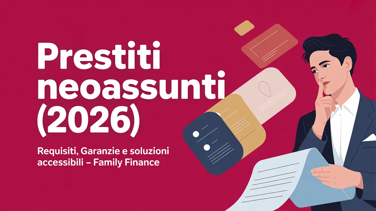 Prestiti per neoassunti