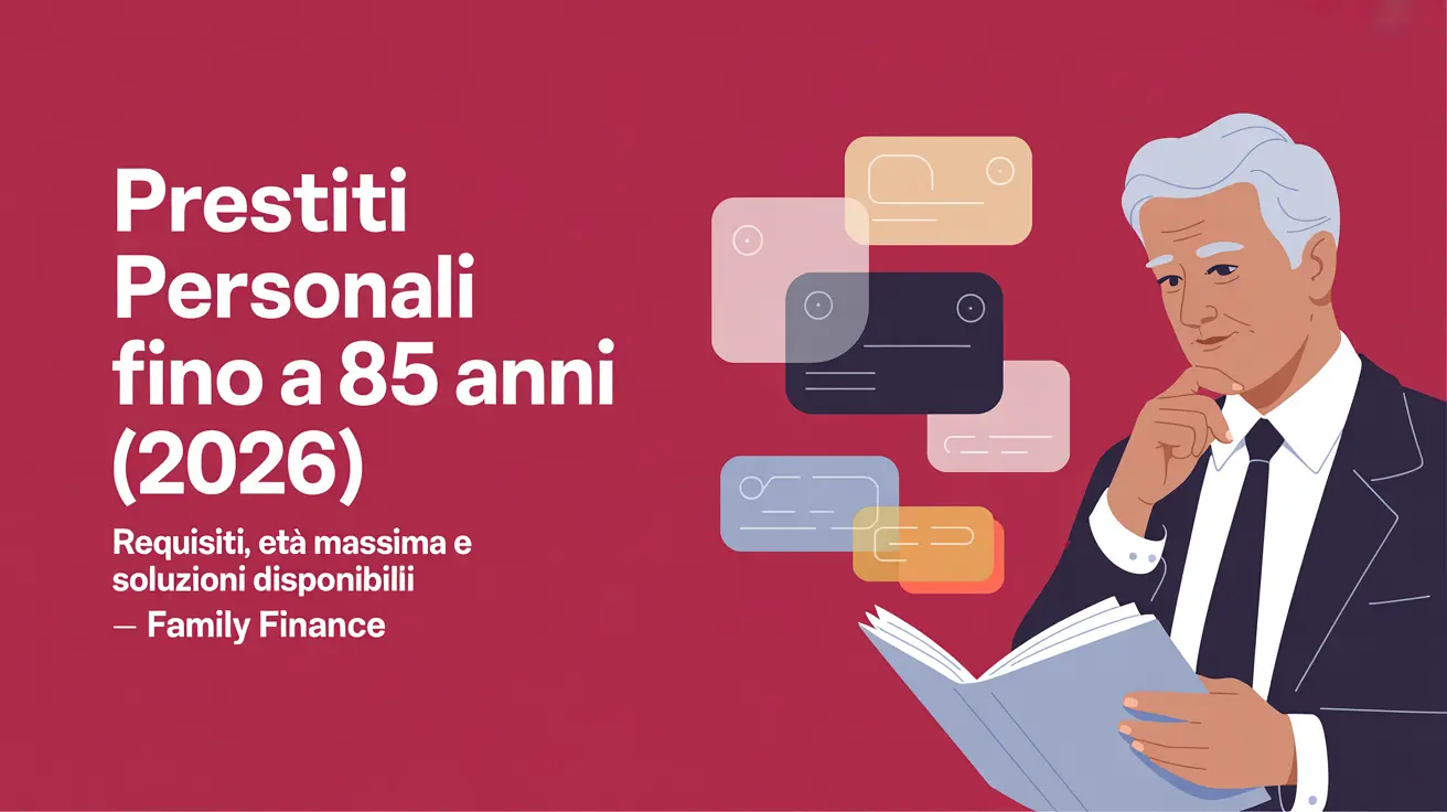 Prestiti per pensionati fino a 85 anni