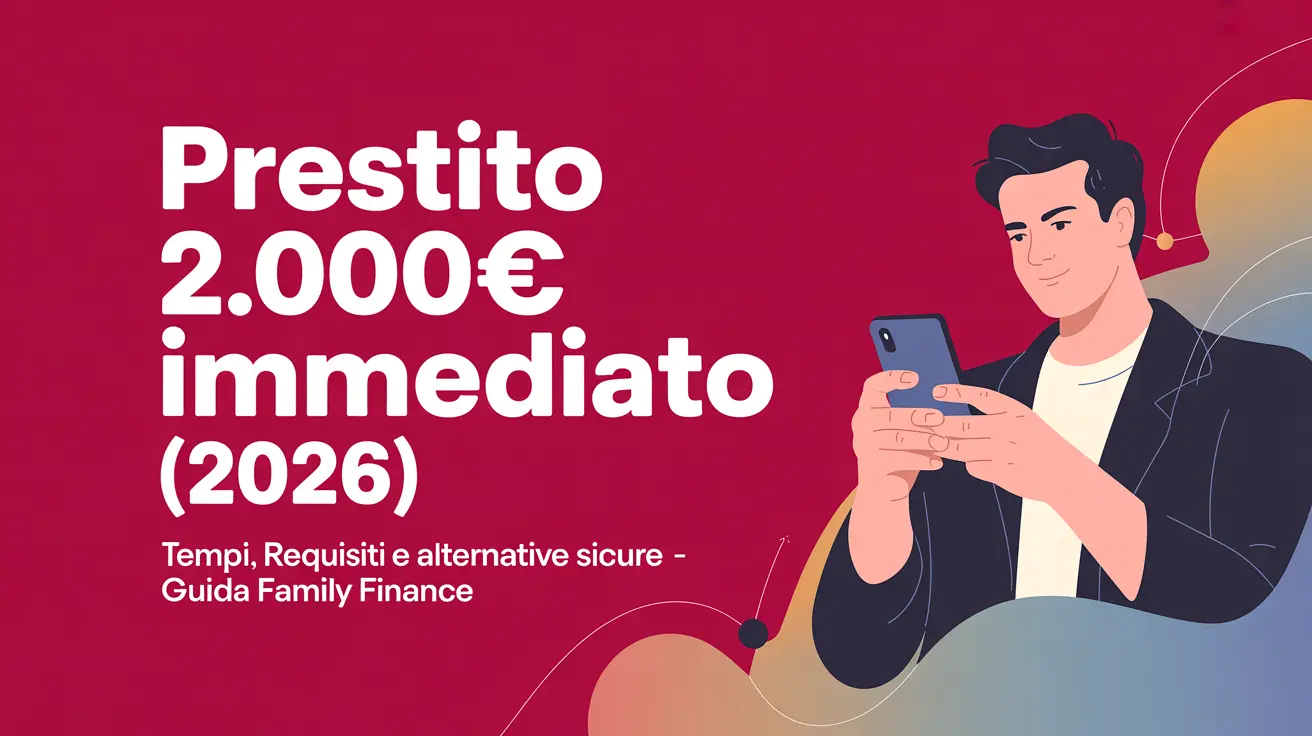 Prestito 2000 euro immediato