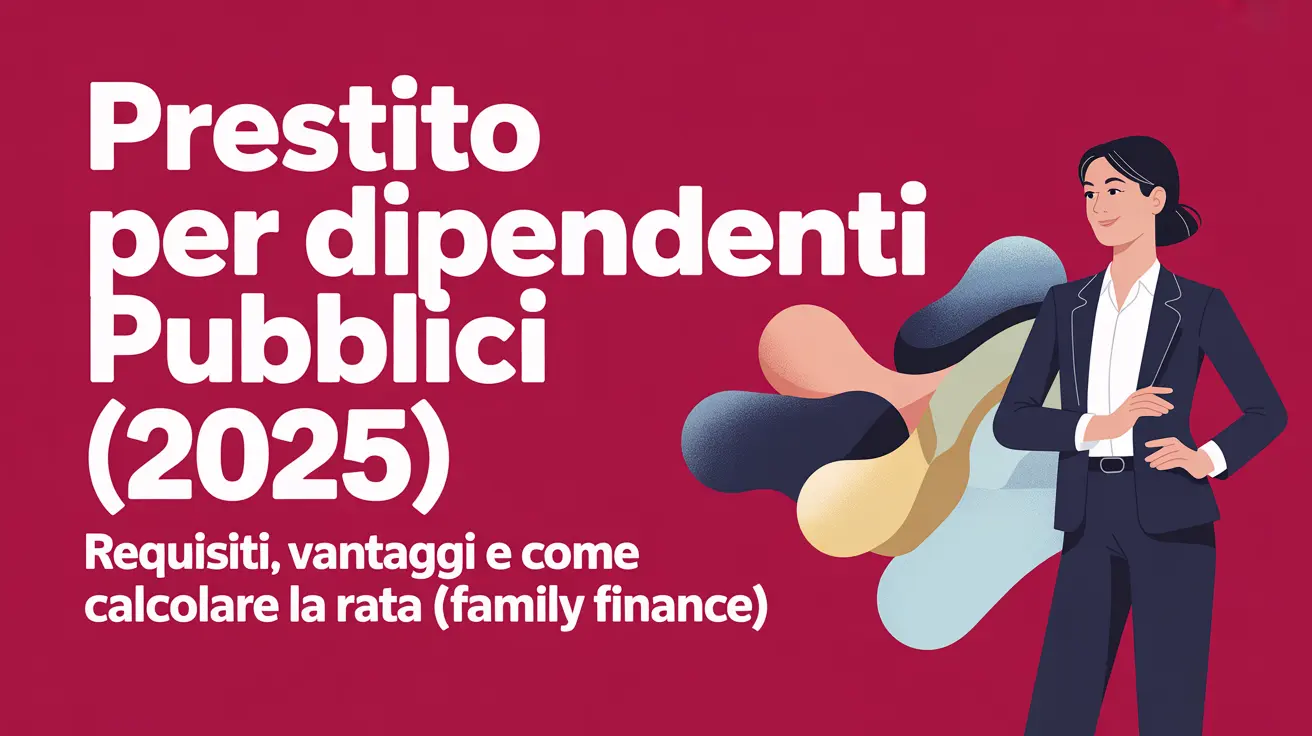 Prestiti dipendenti pubblici 2026