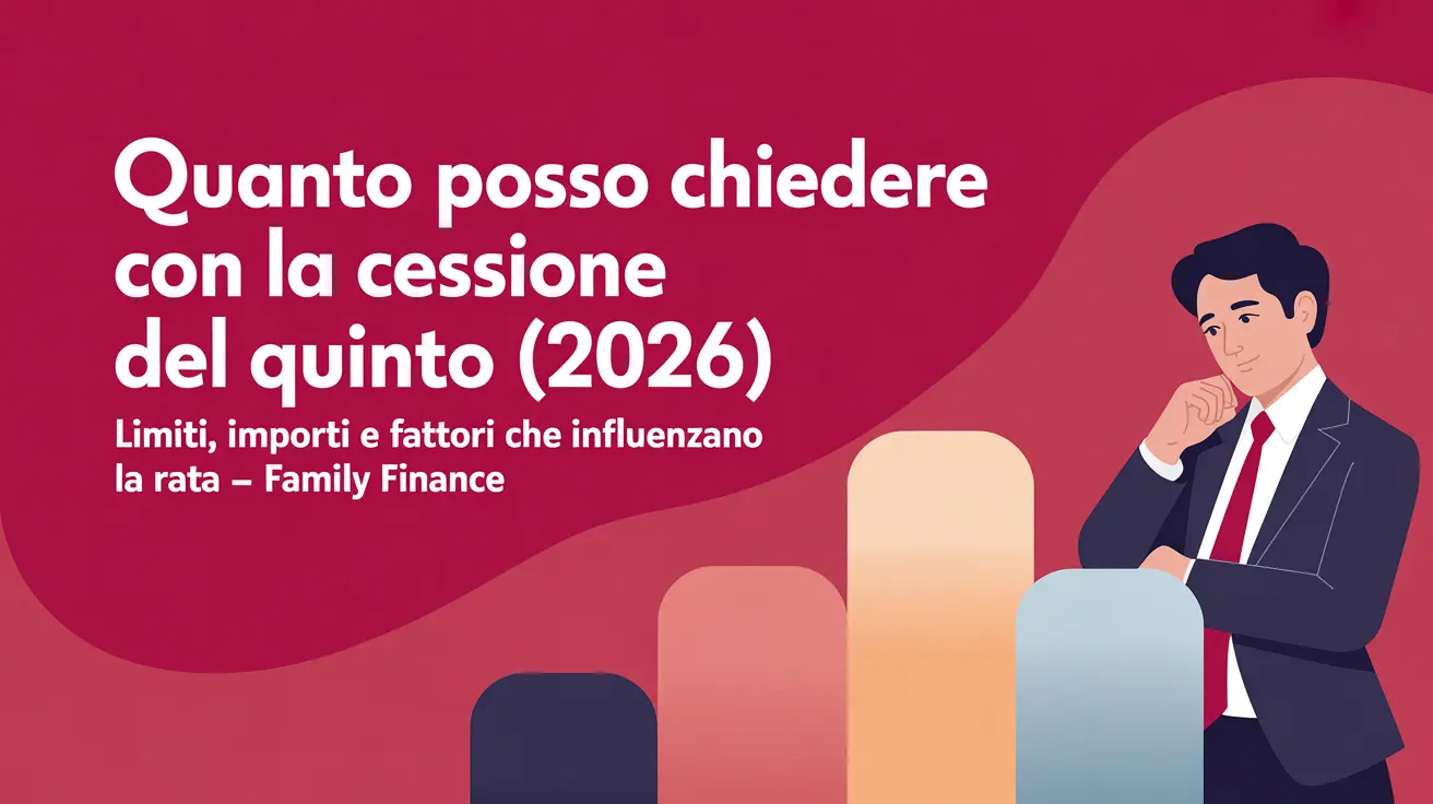 Quanto posso chiedere con la cessione del quinto