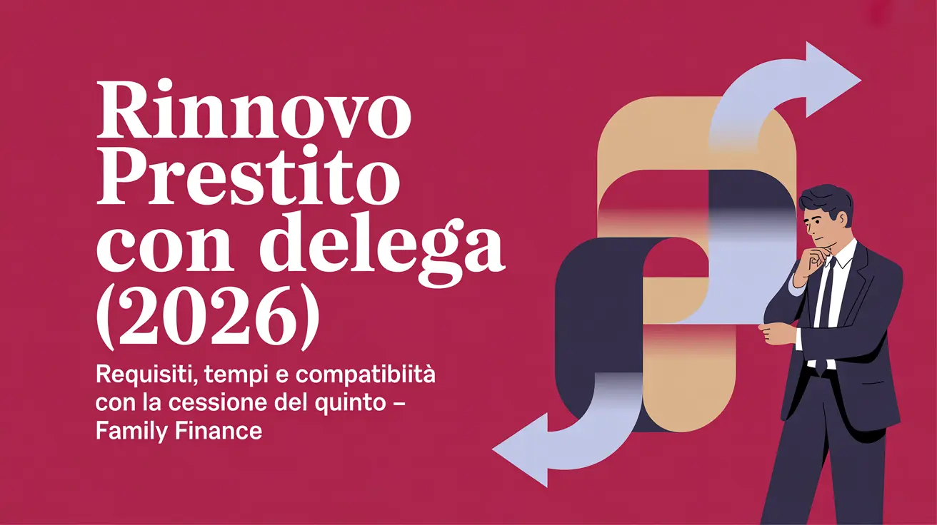 Rinnovo prestito con delega